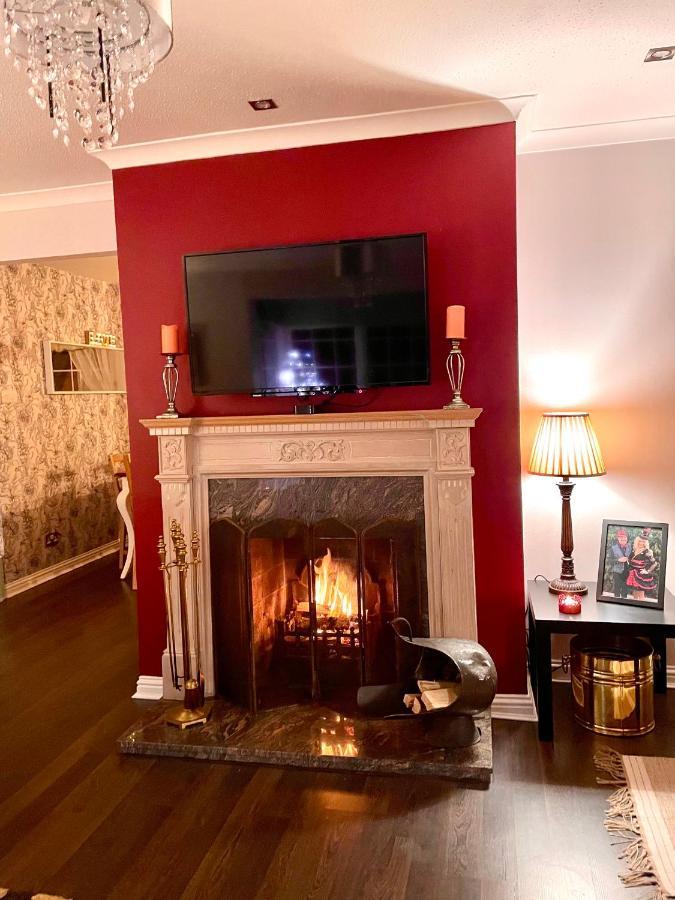 Finn Village "Mountain View Cottage" Private Garden, 9-Seater Hot Tub, Firepit & Pizza Stove ドライメン エクステリア 写真